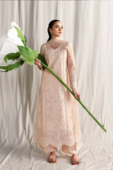 AZURE - 3PC LAWN EMBROIDERED MM-266