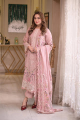 ANEELA'S-3PC LAWN EMBRIDERED MM-260