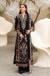 QALAMKAR -3PC LAWN EMBRIDERED MM-247