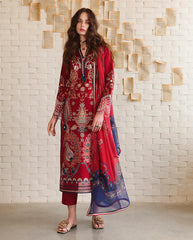 MUSHQ- 3PC LAWN EMBROIDERED MM-279