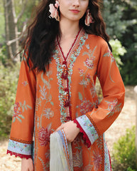 MUSHQ- 3PC LAWN EMBROIDERED MM-280