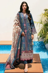 ETHNIC - 3PC LAWN EMBROIDERED MM-