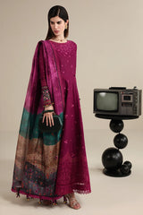 JAZMIN- 3PC LAWN EMBROIDERED MM-278