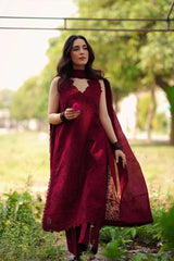 ZAIB- 3PC LAWN EMBROIDERED MM-276