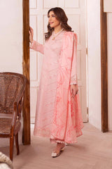 NEESHAY - 3PC LAWN EMBROIDERED MM-252