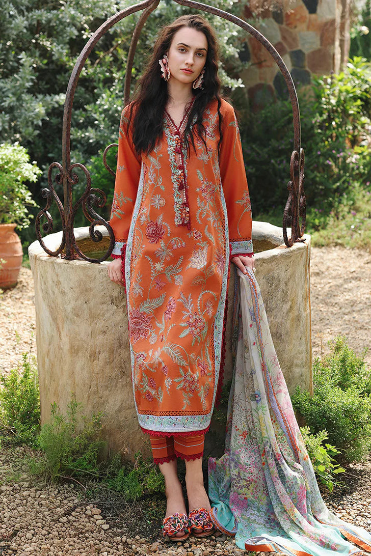 MUSHQ- 3PC LAWN EMBROIDERED MM-280